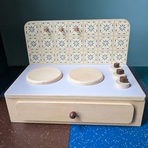 Small Wooden Play Kitchen